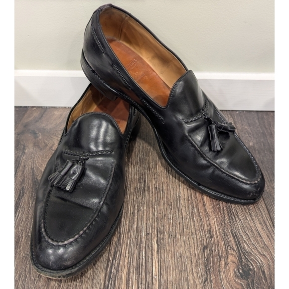 Allen Edmonds Brookwood Tassel Black Loafers Size 13 main image 5
